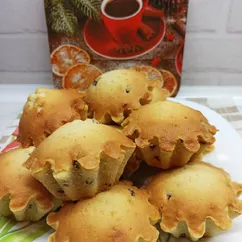 Кексики с изюмом