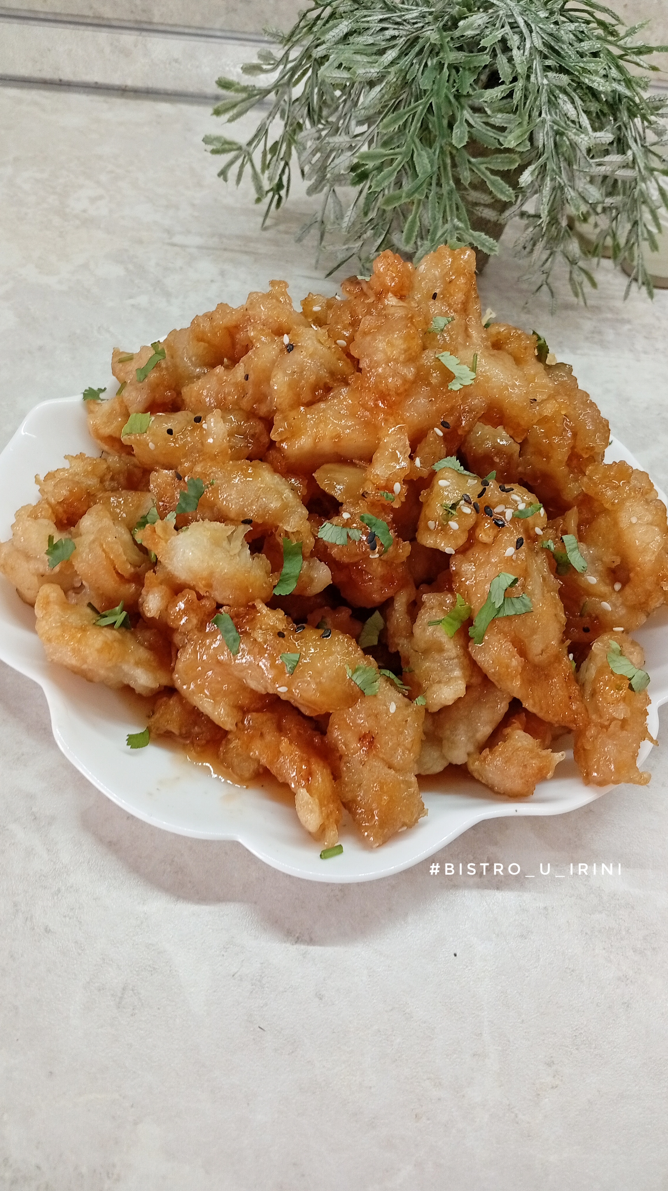 Го Бао Жоу (курица в кисло-сладком соусе)