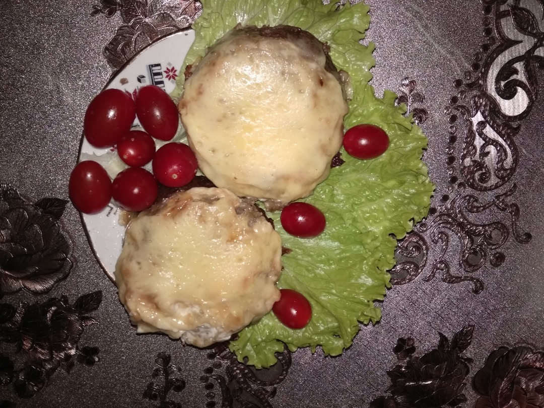 "Стожки" из фарша с картофелем