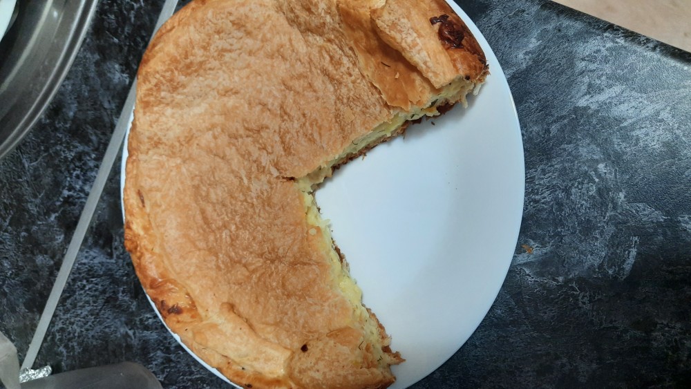 Пирог с сыром "Брынза"