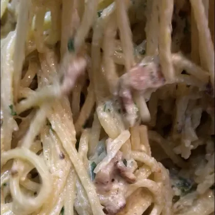 Spaghetti alla Carbonara -спагетти а-ля карбонара