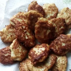 Оладьи мясные с кабачком