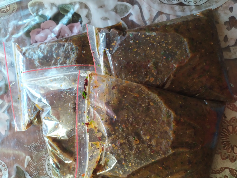 Сливовая приправа к мясу на зиму