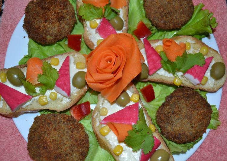 Бутерброды для четверых