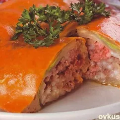 Голубцы с мясом и рисом