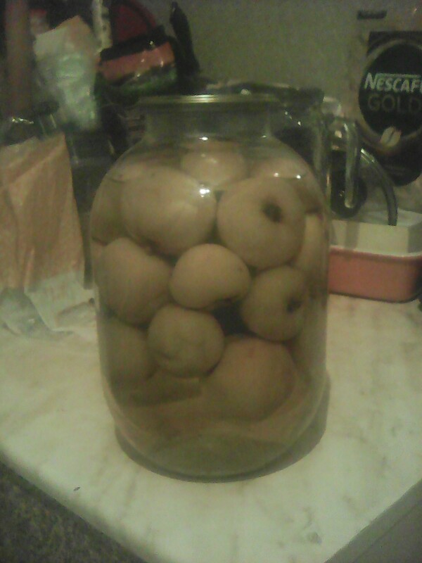 Яблоки консервированные