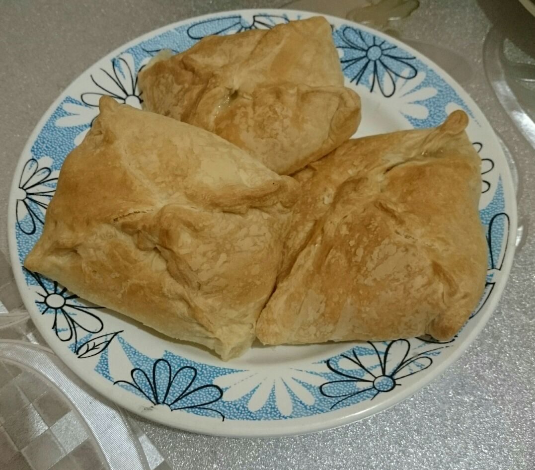 Конвертики с яблоками