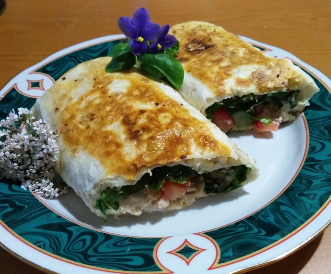 Шаурма   с курицей