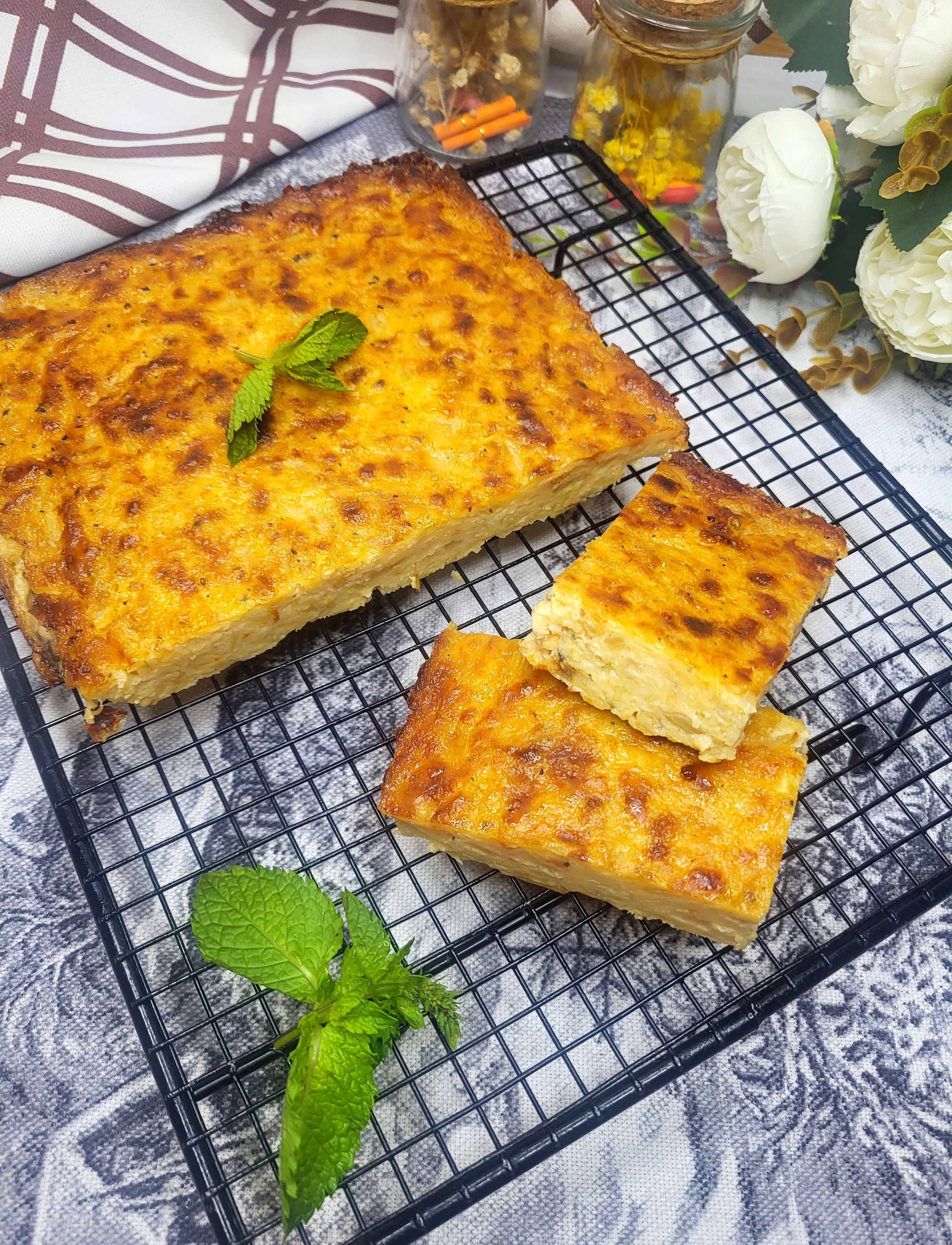 Запеканка из кабачков с сыром