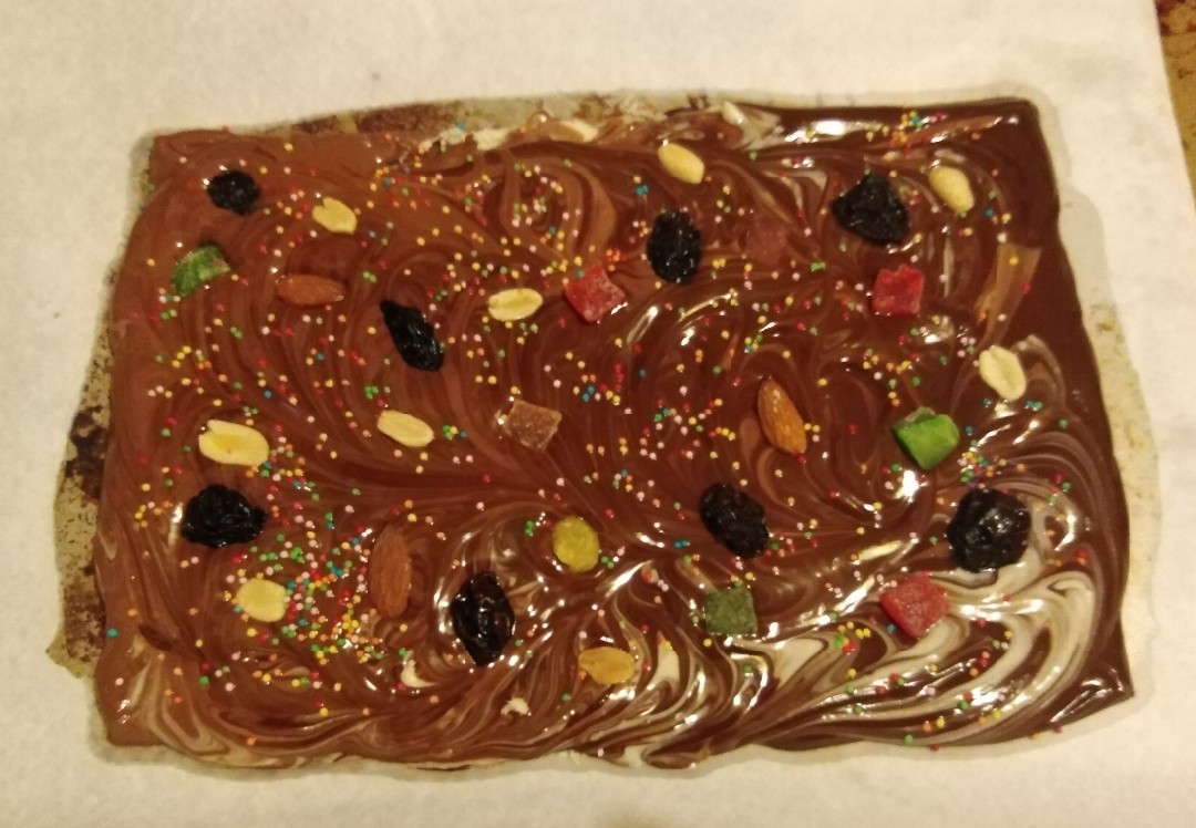 Конфеты сухофрукты в шоколаде. пошаговый рецепт с фото