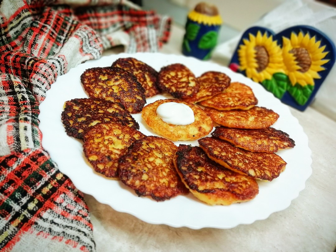 Кукурузные оладьи с сыром 🥞🌽🧀