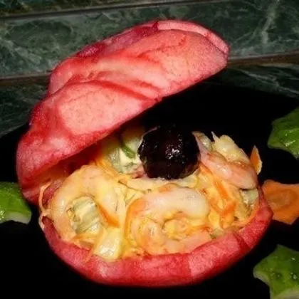 Порционный салат «Жемчужина»