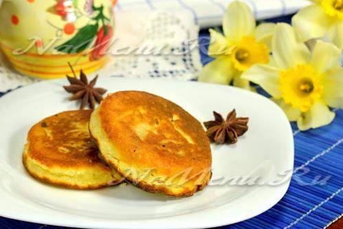 Сырники с начинкой из мака