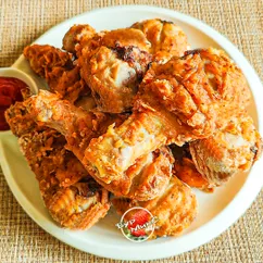 Куриные ножки в панировке без фритюра