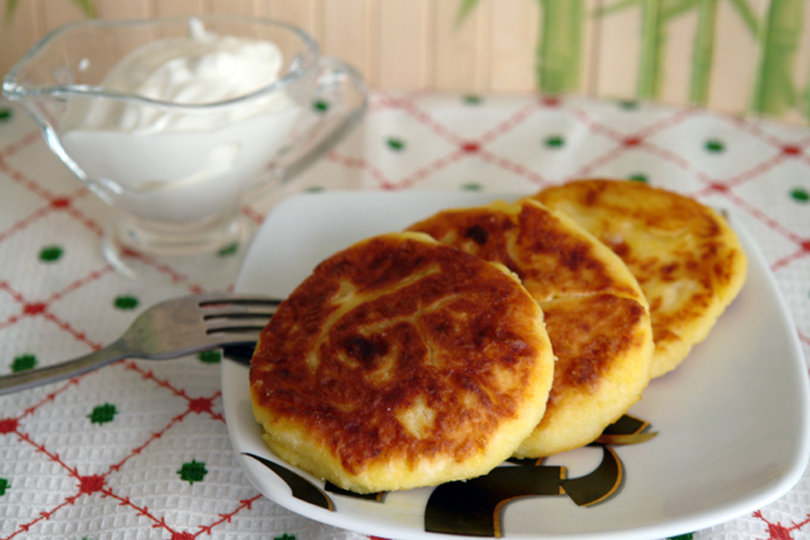 Сырники по-саксонски