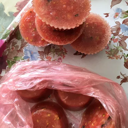Тертые замороженные помидоры