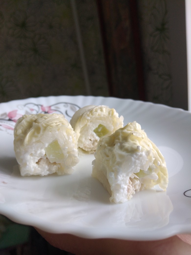 Роллы из капусты