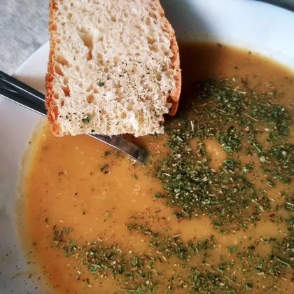 Чечевичный крем-суп по мотивам турецкого супа Mercimek corbası