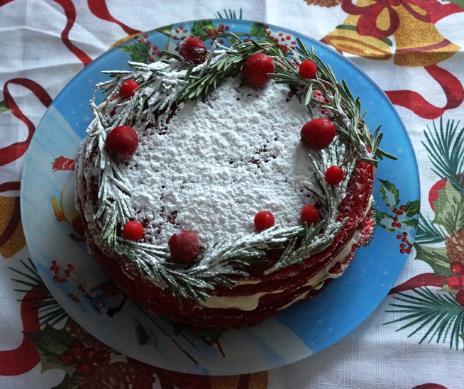 "Красный бархат" блинный