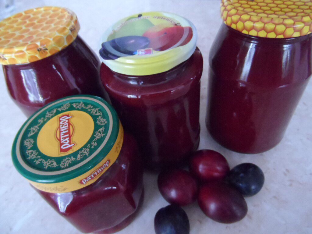 Джем из слив в мультиварке