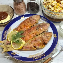 Барабулька жареная в панировке