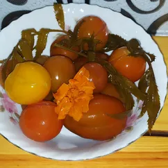 🍅 Помидоры с бархатцами на зиму