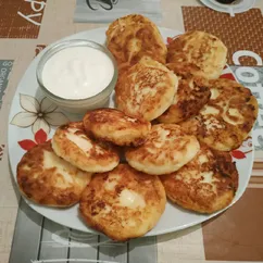 Сырники с мёдом