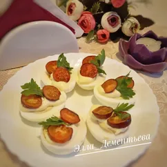 Яйца на закуску