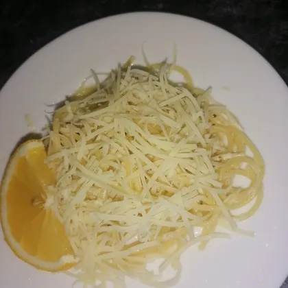 Лимонные спагетти