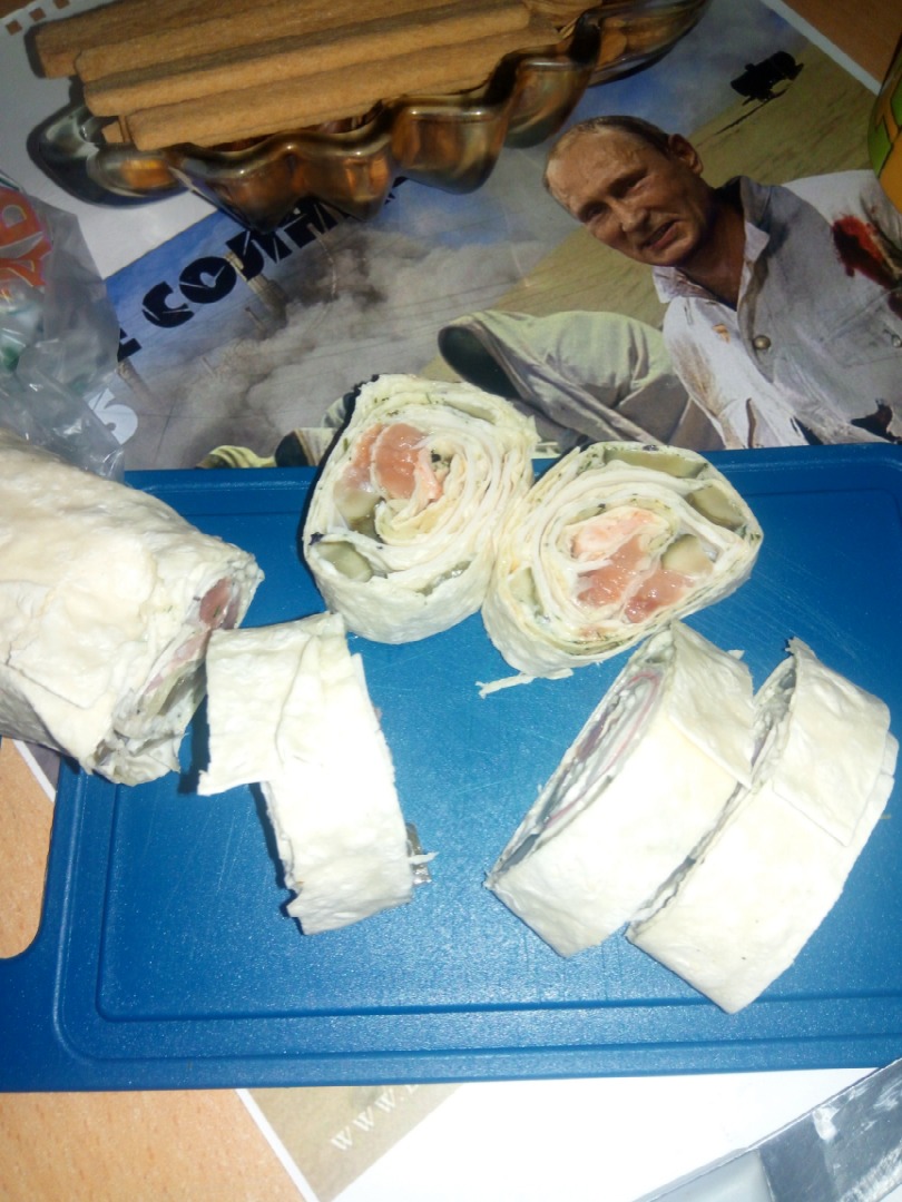 Рулет морской