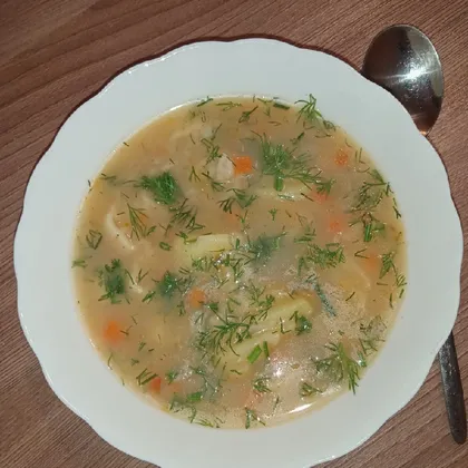 Овощной суп с рисом 🍲