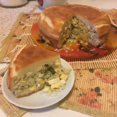 Пирог 🥧 сытный к чаю