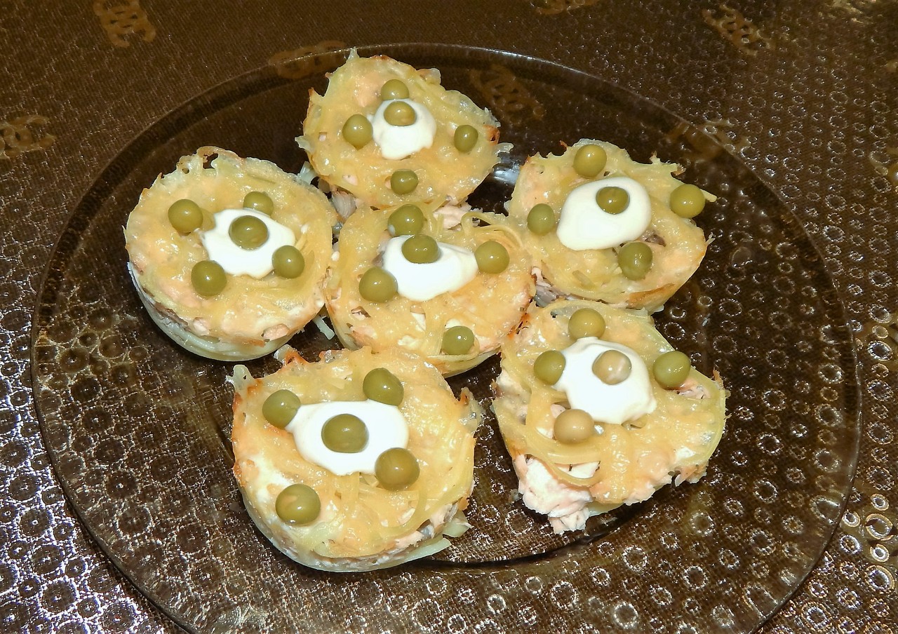 Суфле из вермишели и горбуши