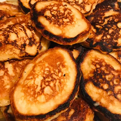 Оладьи 🥞 с яблоком