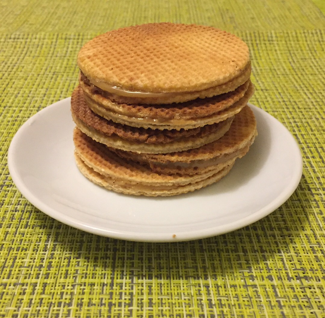 Голландские вафли Stroopwafels — рецепт — Шуба