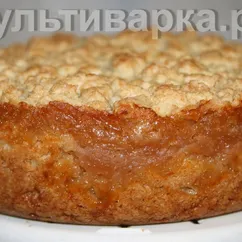 Яблочный пирог в мультиварке