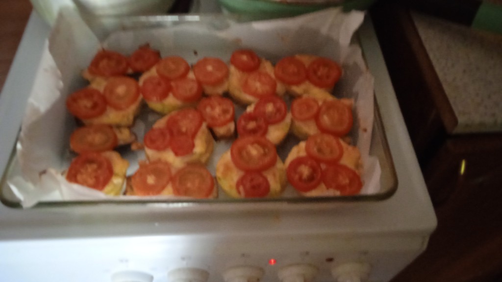 Запеченный кабачок