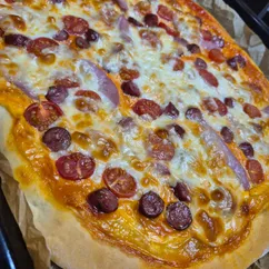 Пицца на готовом тесте