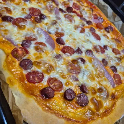 Пицца на готовом тесте