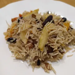 Фруктовый плов (веганский)