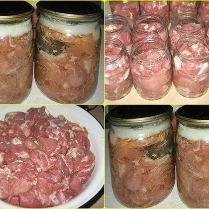 Тушенка из свинины, готовим дома