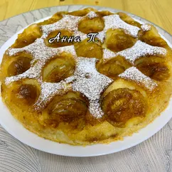Классический пирог со сливами