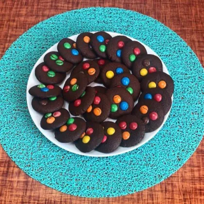 Шоколадное печенье M&M’s 🍪