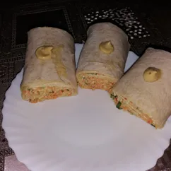 Рулет овощной🥕🌯