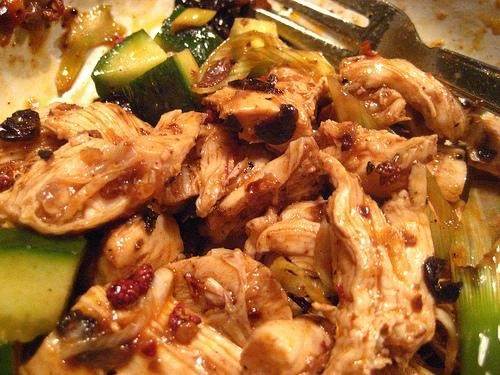 Курица по-сычуански