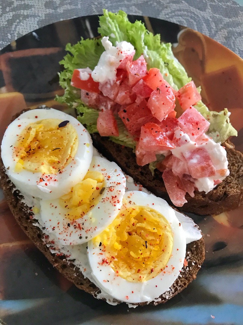 Бутерброды для быстрого завтрака или перекуса 🥪😋