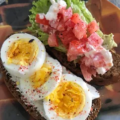 Бутерброды для быстрого завтрака или перекуса 🥪😋