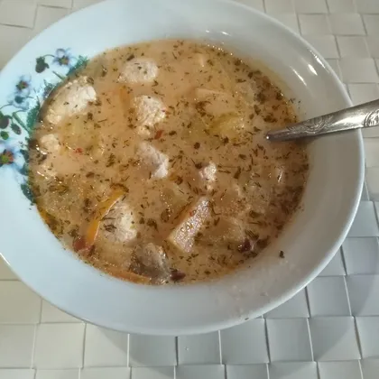 Суп с баклажанами