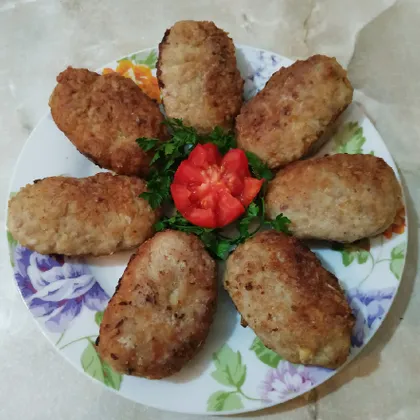 Куриные котлетки с сыром