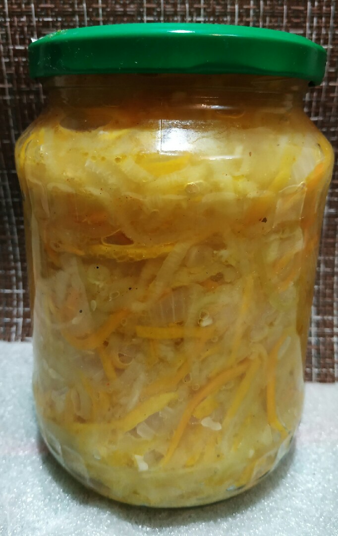 Кабачки по - корейски (зимние заготовки)